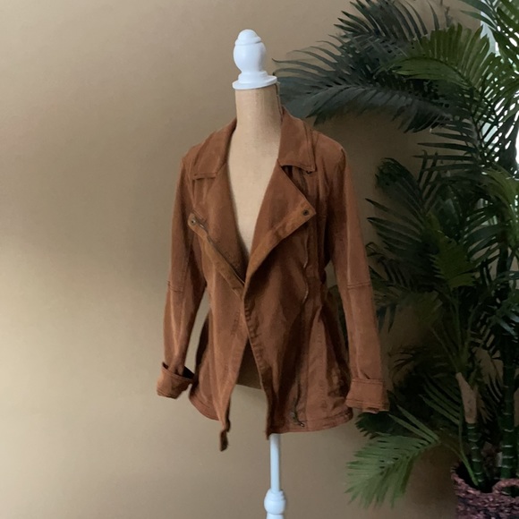 Anthropologie Cognac Jacket - Picture 3 of 8